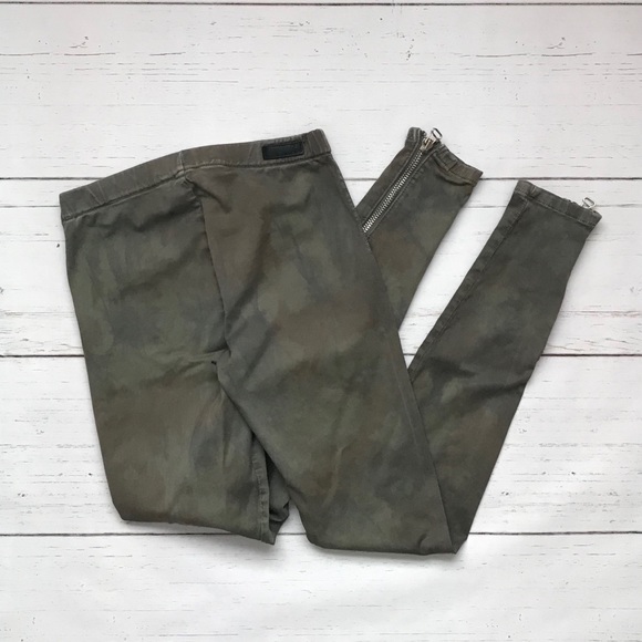 Joe’s Jeans Olive Tone Leggings - Picture 3 of 3